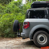 Rigid Armor SWING OUT Spare Tire Hybrid Hitch Carrier - Honda Element 2003-2001
