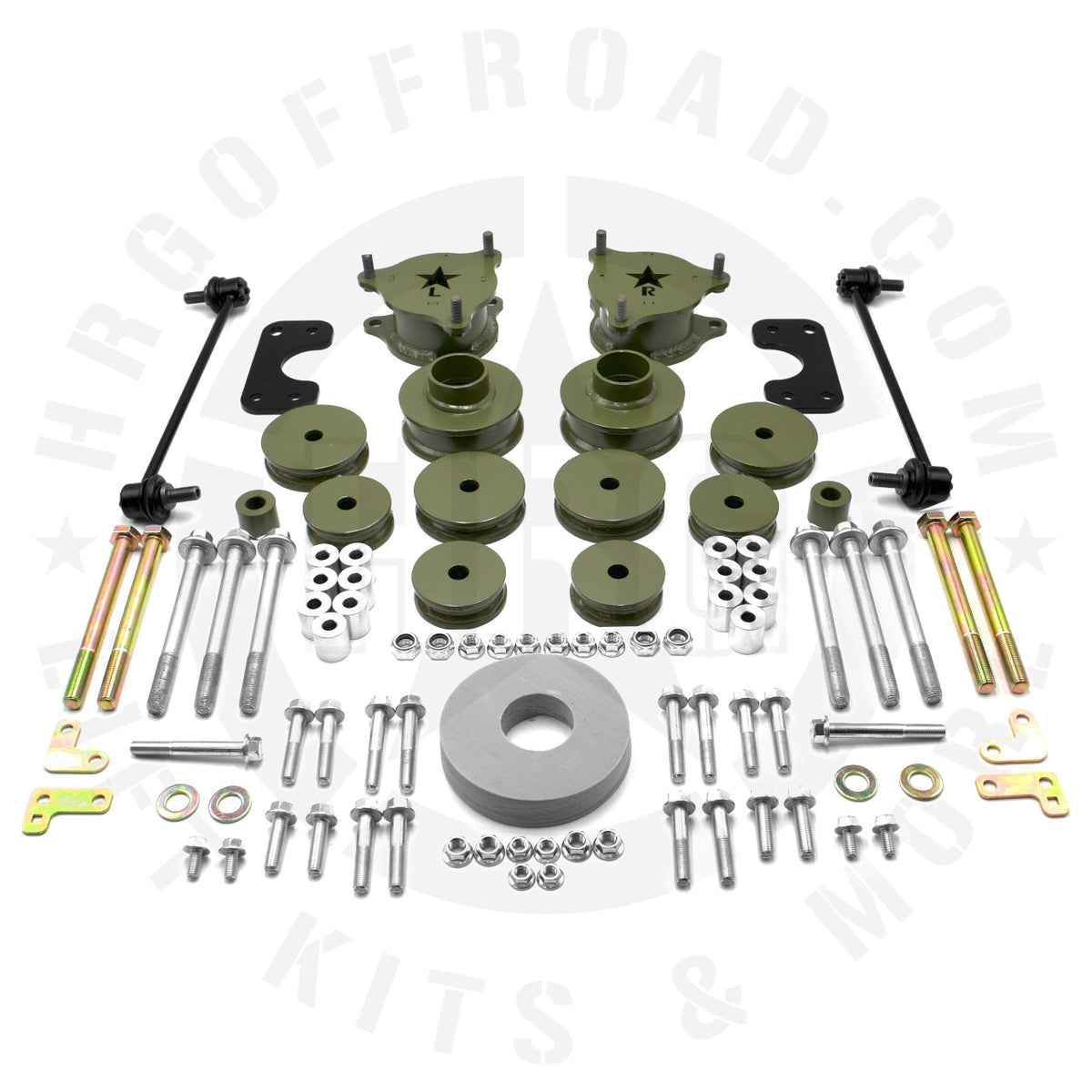 Honda Pilot 20232024 2.5" HRG Offroad Lift Kit Offbeat Overland