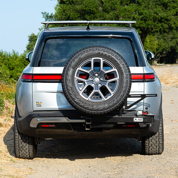 Rigid Armor Rivian R1S SWING OUT Spare Tire Hitch Carrier